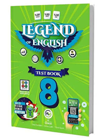 Av 8. Sınıf İngilizce Legend Of English Test Book