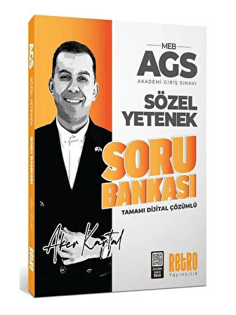Retro 2026 MEB-AGS Sözel Yetenek Soru Bankası Çözümlü