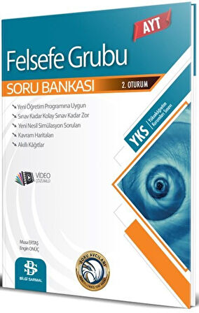 BilgiSarmal 2026 AYT Felsefe Soru Bankası