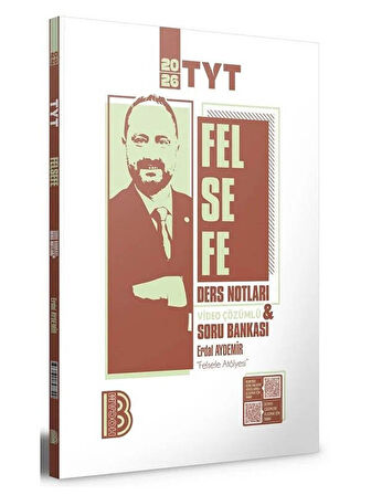 BenimHocam 2026 YKS TYT Felsefe Ders Notları Soru Bankası Çözümlü