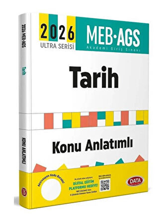 Data 2026 MEB-AGS Tarih Konu Anlatımlı Ultra Serisi