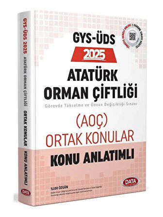 Data 2025 GYS ÜDS Atatürk Orman Çiftliği Ortak Konular Konu Anlatımı Ünvan Değişikliği 