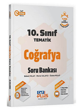 Çap 2026 10. Sınıf Coğrafya Tematik Soru Bankası