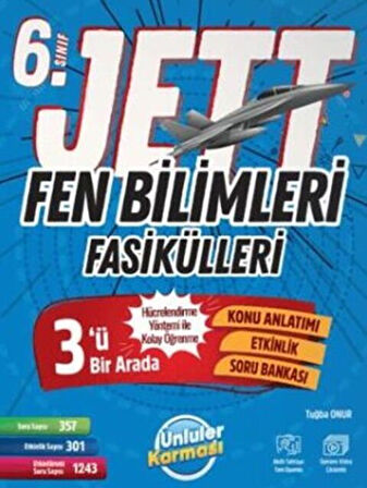 Ünlüler Karması 2026  6. Sınıf Fen Bilimleri Jett Fasikülleri