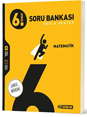 Hız 2026 6. Sınıf Matematik Soru Bankası Yeni Maarif Modele Uygun