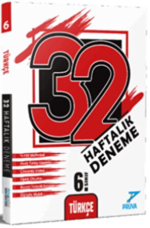 Pruva 2026 6. Sınıf Türkçe 32 Haftalık Deneme