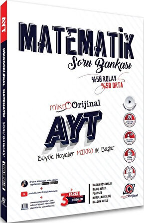 Orijinal 2026 Mikro AYT Matematik Soru Bankası