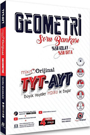 Orijinal 2026 TYT AYT Geometri Mikro Soru Bankası