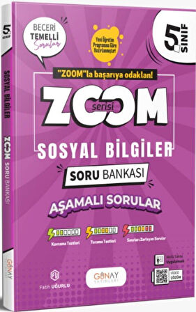 Günay 2026 5. Sınıf Sosyal Bilgiler Zoom Soru Bankası