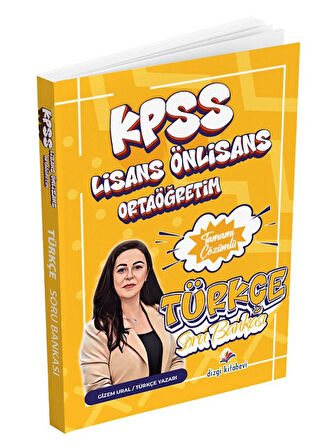DizgiKitap 2026 KPSS Lisans Lise Ortaöğretim Ön Lisans Türkçe Soru Bankası Çözümlü