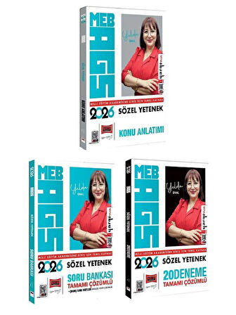 Yargı 2026 MEB-AGS Sözel Yetenek Konu Anlatımı + Soru Bankası + 20 Deneme 3 lü Set 