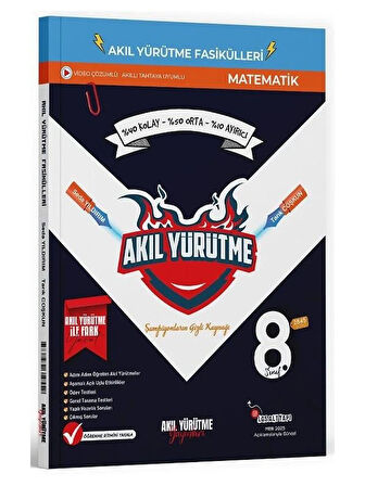 Akıl Yürütme 2026  8. Sınıf Matematik 6 lı Akıl Yürütme Fasikül Seti