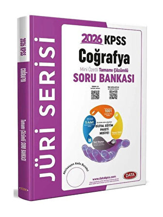 Data 2026 KPSS Coğrafya Jüri Soru Bankası Çözümlü