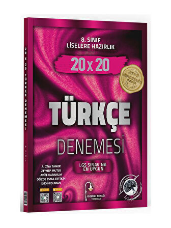 Edebiyat Sokağı 2026 8. Sınıf Türkçe 20x20 Deneme 