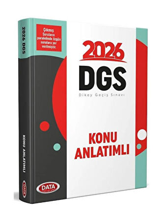 Data 2026 DGS Konu Anlatımlı
