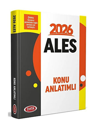 Data 2026 ALES Konu Anlatımlı