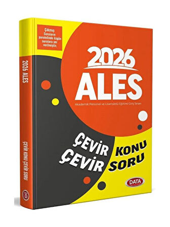 Data 2026 ALES Çevir Konu Çevir Soru 