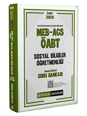 Pegem 2026 ÖABT Sosyal Bilgiler Öğretmenliği Soru Bankası Çözümlü
