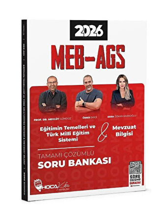 Hoca Kafası 2026 MEB-AGS Eğitimin Temelleri ve Türk Milli Eğitim Sistemi, Mevzuat Bilgisi Soru Bankası Çözümlü