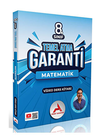 Paraf 2026 8. Sınıf LGS Lise Hocam Matematik Temel Atma Garanti Video Ders Kitabı
