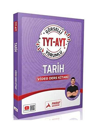 Paraf 2026 YKS TYT AYT Sedat Tekin Tarih Görselli Yorumlu Video Ders Kitabı