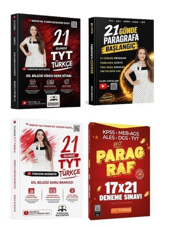 Türkçenin Matematiği TYT Paragraf Başlangıç Türkçe Vşde Ders Notları Soru Banakası Evp 17x21 Deneme