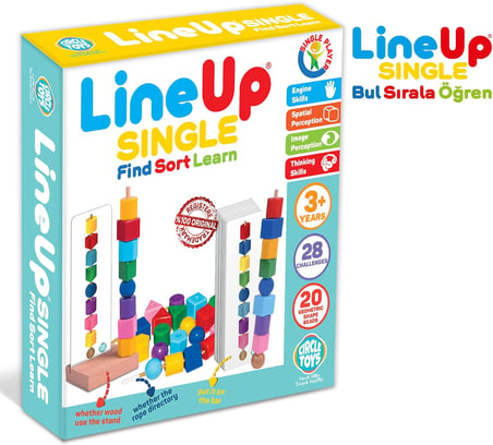 Line Up Single - Tek Oyuncu YENİ NESİL ALGI VE ZEKA OYUNU
