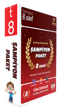 2027 Tonguç 8. Sınıf Tüm Dersler Şampiyon Paketi Tonguç Akademi