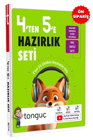 Tonguç Akademi 4'ten 5'e Hazırlık Seti