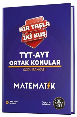 2027 Kafadengi YKS TYT AYT Matematik Bir Taşla İki Kuş Soru Bankası - Şenol Aydın Kafa Dengi Yayınları