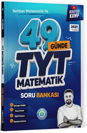 2027 Rehber Matematik 2027 49 Günde TYT Matematik Soru Bankası