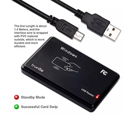 SARKEY SR-221 USB Mifare Kart Okuyucu (13,56 Mhz)