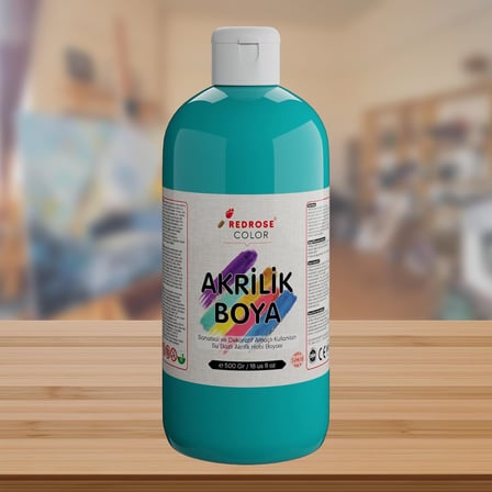 Turkuaz Akrilik Boya 500gr