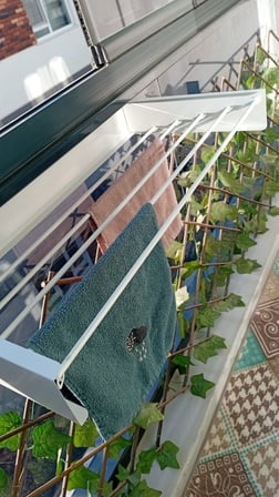 ALİMÜNYUM PETEK,CAM BALKON KURUTMALIK 75CM