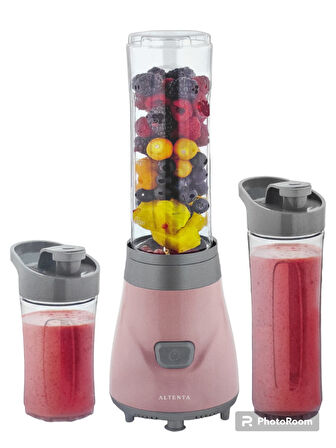 Altenta Personel Blender Smoothie Pembe