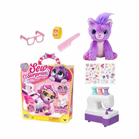 Scruff a Luvs Moda Oyun Seti Mor CRU06000-30168-1