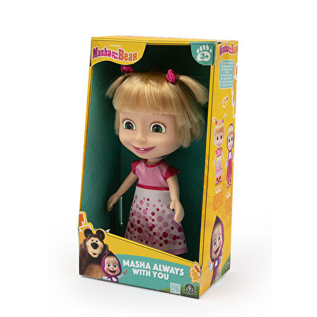 Masha ile Koca Ayı 23 cm Doğum Günü Bebeği MHA41000-1