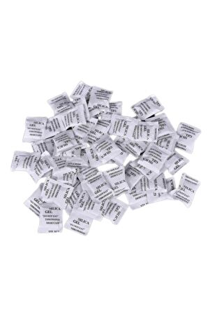 1 Gr 50 Adet Silikajel Nem Alıcı Silika Jel Rutubet Önleyici Küf Giderici Silica Gel