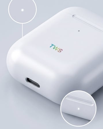 Yeni Nesil TWS Bluetooth 5.0 Kablosuz Kulak İçi Kulaklık - HD Ses ve Mikrofonlu