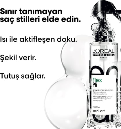 L'Oréal Professionnel Paris Techni Art PLI Isı ile Şekillendirme Spreyi 190ml