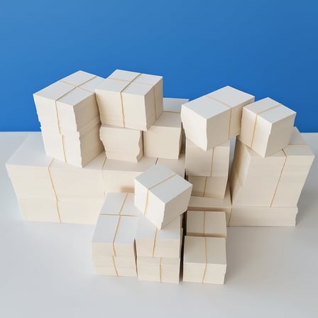 5x8 cm Boş Kartvizit, Not Kartı, Kelime Kartı, 300 gr Amerikan Bristol Kağıt, 250 Adet, Beyaz