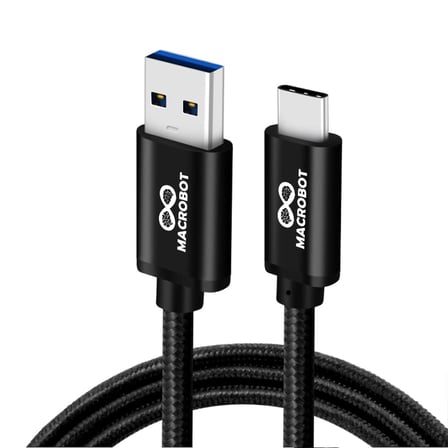 3A USB-A &amp; USB-C Hızlı Şarj ve Hızlı Veri Transferi Kablosu 5000Mbs (5gbps) USB 3.0