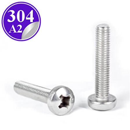 M1.6X12 Ysb Minik Mikro Vida A2 Inox (10 Adet)