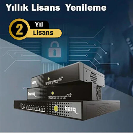 Berqnet Bq60s Donanım Utm Cihazı  Fırewall 2 Yıllık Lisans Hediyeli 