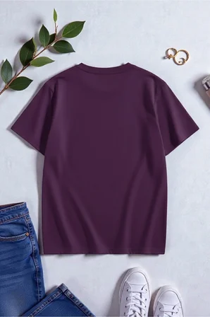 Unisex Bunny Baskılı Tasarım Tshirt