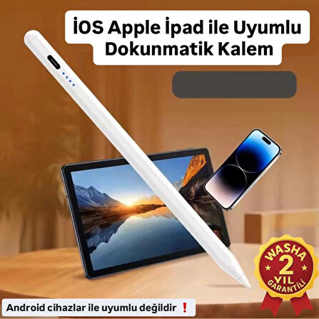 Apple Ipad Pro Air Için Avuç Içi Algılamayan Stylus Pen Dokunmatik Kalem Tablet Kalemi