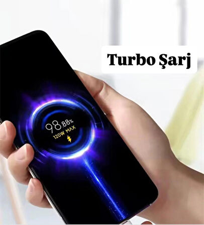 Xiaomi Redmi Samsung Uyumlu 120w Hızlı Şarj Cihazı 120watt Turbo Şarj Aleti Adaptör Kablo Set