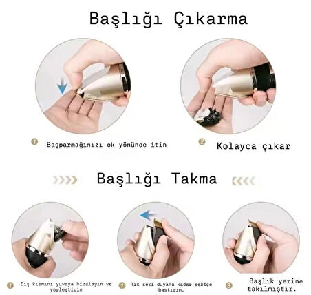 Suya Dayanıklı 10 In 1 Şarjlı Kedi Köpek Tıraş Makinesi Seti Pet Evcil Hayvan Tüy Kesme Bakım Seti