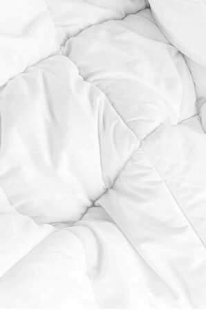 Beyaz Soft Dört Mevsim Yorgan TEK KİŞİLİK 155*215