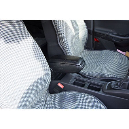 FORD FOCUS 3 2014-2018 OMSA SİYAH KOL DAYAMA USB'Lİ